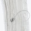 Ткани фурнитура для декора - Магнитный подхват овал серебро 55*33 мм, с тросиком 44 см (1шт)