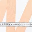 Ткани для декора - Репсовая лента Грогрен  цвет персиковый 40 мм