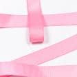 Ткани для декора - Репсовая лента Грогрен  розовая 20 мм