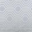 Тканини портьєрні тканини - Декоративна тканина Люда геометрія св.сіра