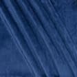 Тканини для декоративних подушок - Плюш (вельбо) синій