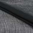 Тканини для блузок - Шифон YO-YO чорний