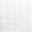 Ткани для столового белья - Скатертная ткань жаккард Арлес  круги, белый