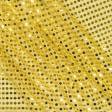 Ткани трикотаж диско - Голограмма желтая
