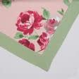 Ткани скатерти - Скатерть цветы розовый/салатовый 157х220 см