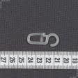 Ткани фурнитура для карнизов - Крючки на кольцо для карнизов прозрачные (100 шт/упак)