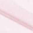 Ткани для декора - Тюль Астер цветы сердечки фон розовый с утяжелителем