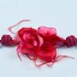 Тканини фурнітура для декора - Підхват для штор  Троянда  рожевий