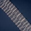 Ткани тесьма - Тесьма шторная Y-буфы прозрачная КС-1:3 160 мм±0.5мм/50м