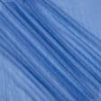 Ткани гардинные ткани - Тюль Вуаль Креш цвет василек с утяжелителем
