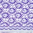 Ткани для одежды - Гипюр фиолетовый