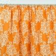 Ткани шторы - Штора Карусель/ Тоурвел  вензель оранжевый 150/270 см (119348)