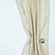 Тканини фурнітура для декора - Магнітний підхват Коло золото d-45 мм на тросі