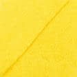 Ткани для бытового использования - Микрофибра универсальная для уборки махра гладкокрашенная желтая