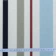 Ткани портьерные ткани - Декоративная ткань Медичи полоса цвета серо-голубой/бордовая/оливка