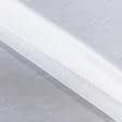 Ткани для римских штор - Тюль сетка Кетен белая прозрачная с утяжелителем