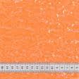 Ткани для блузок - Сетка пайетки оранжевая