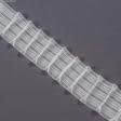 Ткани все ткани - Тесьма шторная Равномерная прозрачная КС-1:1.5 70мм±0.5мм/50м