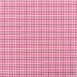 Ткани портьерные ткани - Декоративная ткань Клетка мелкая розовая