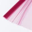 Ткани horeca - Декоративная сетка мягкая / фатин цвет вишневый