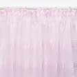 Ткани тюль - Тюль Вуаль полоса  св.розовый 275/165 см (83539)