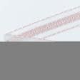Ткани фурнитура для декора - Тесьма батист Пунта  на жаккардовой основе св.розовая 50 мм (25м)