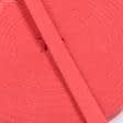Ткани для декора - Декоративная киперная лента красная 15 мм