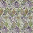 Ткани для декора - Жаккард Фаски ромб-печворк фрезово-фиолетовый