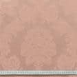 Ткани для римских штор - Декоративная ткань Дамаско вензель цвет персик