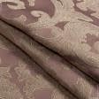 Ткани для римских штор - Портьерная ткань Ревю фон цвет клевер