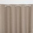 Ткани шторы - Штора на люверсах Блекаут меланж песочно-коричневый 150/260 см (169276)