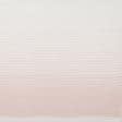Ткани для блузок - Лен купон 98см бело-розовый