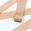 Ткани тесьма - Репсовая лента Грогрен  св. беж-розовий 31 мм