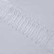 Ткани все ткани - Тесьма шторная Мультивафелька прозрачная КС-1:2 150мм±0.5мм/50м