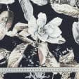 Ткани для римских штор - Декоративная ткань панама Идалия сирень  св.серый