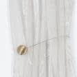 Ткани для декора - Магнитный подхват Круг золото d-43мм, с тросиком 43.5 см