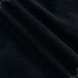 Ткани для рукоделия - Велюр Асколи с огнеупорной пропиткой черный /вороняче крыло