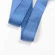 Ткани для декора - Репсовая лента Грогрен  синяя 21 мм