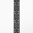 Ткани фурнитура для декора - Декоративное кружево Аврора цвет черный 6.5 см