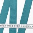 Ткани для декора - Репсовая лента Грогрен  цвет морская волна 32 мм