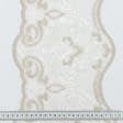 Ткани все ткани - Декоративное кружево Вазари цвет молочно-золотой 22 см