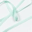 Ткани фурнитура для декора - Репсовая лента Грогрен  цвет мятный 7 мм