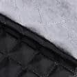 Ткани для одежды - Синтепон 100g термопай 3см*3см с подкладкой 190т черный