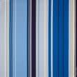 Ткани для римских штор - Дралон Доностия /DONOSTI полоса синий, голубой, белый