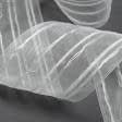 Ткани фурнитура для декора - Тесьма шторная Куриная лапка прозрачная КС-1:2 100мм±0.5мм/50м