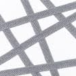 Ткани тесьма - Декоративная киперная лента св. серая 20 мм