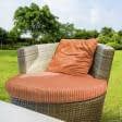Ткани для мебели - Дралон полоса /JAVIER красная, оранжевая, зеленая, синяя