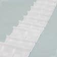 Ткани фурнитура для декора - Тесьма шторная Равномерная матовая КС-1:1.5 65мм±0.5мм /100м