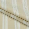Ткани для рукоделия - Декоративная ткань Рустикана полоса широкая св.бежевая
