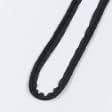 Ткани фурнитура для декора - Шнур окантовочный Корди цвет черный 7 мм
